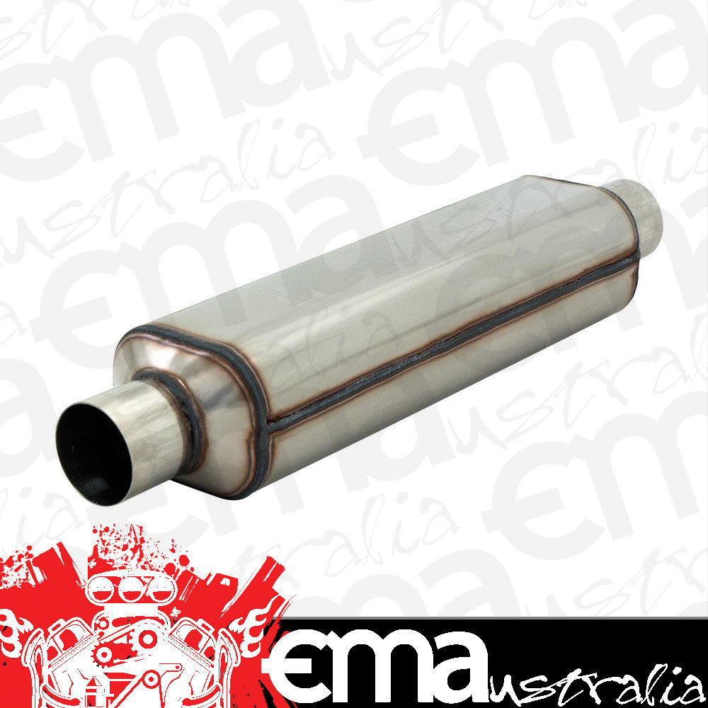 Flowmaster FLO12518304 Hushpower Super Hp-2 Muffler Oval 2-1/2" In/Out 24" Long