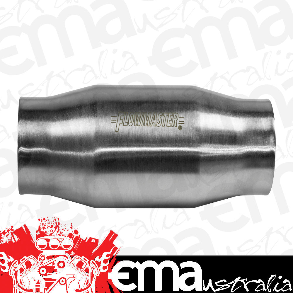 Flowmaster FLO2000130 Flo2000125 Universal Ss Metallic Catalytic Converter 3.00" Inlet/Outlet