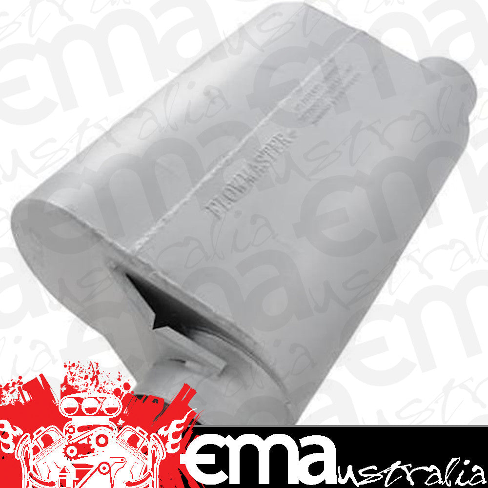 Flowmaster FLO53545-10 Delta Force 40 Alcohol Muffler Same Side 3.5" In/3" Out