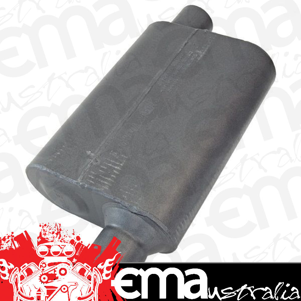 Flowmaster FLO842543 Delta Flow Super 40 Muffler Offset 2.5" In/Offset Out