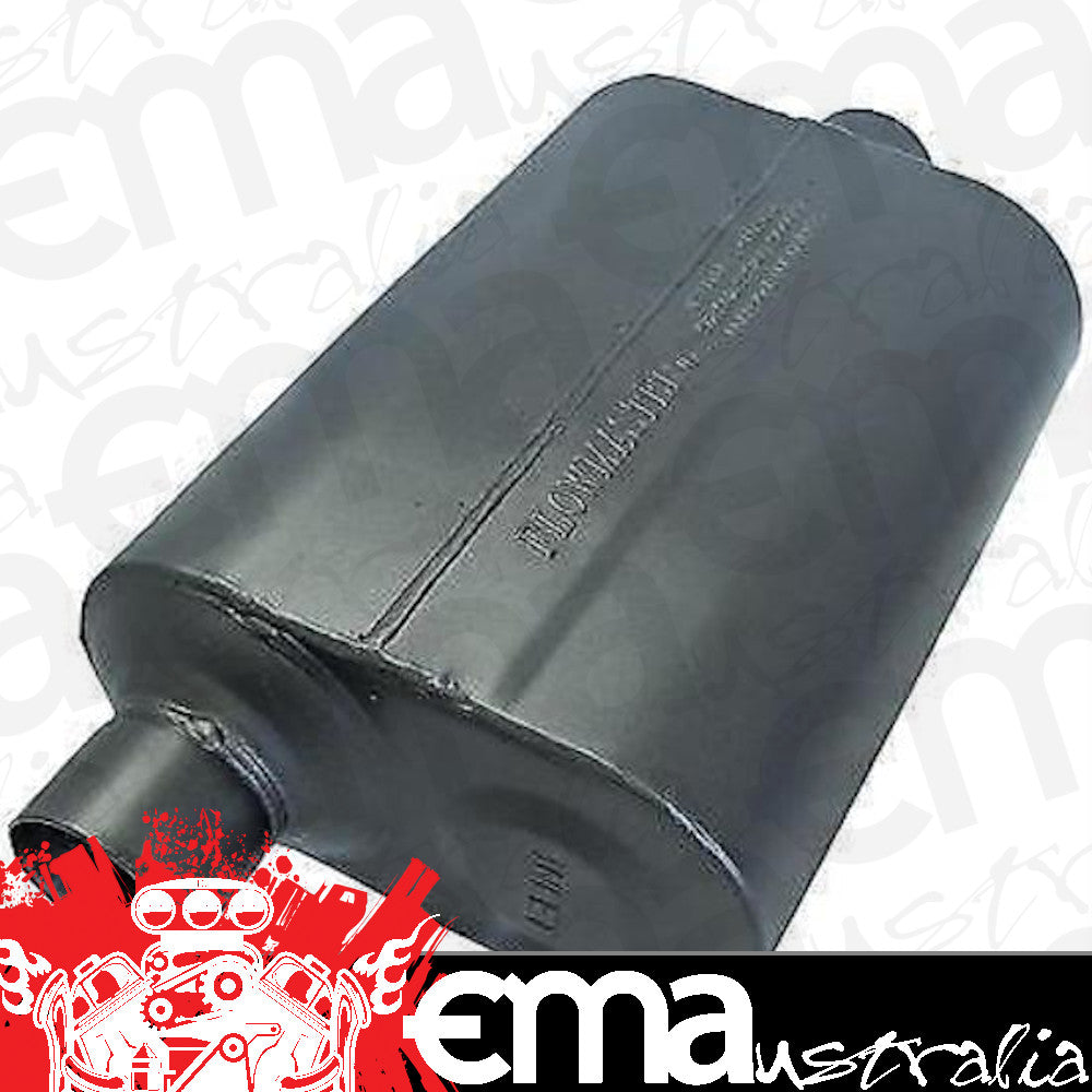 Flowmaster FLO842546 Delta Flow 44 Muffler Offset 2.5" In/Center Out 19" Long