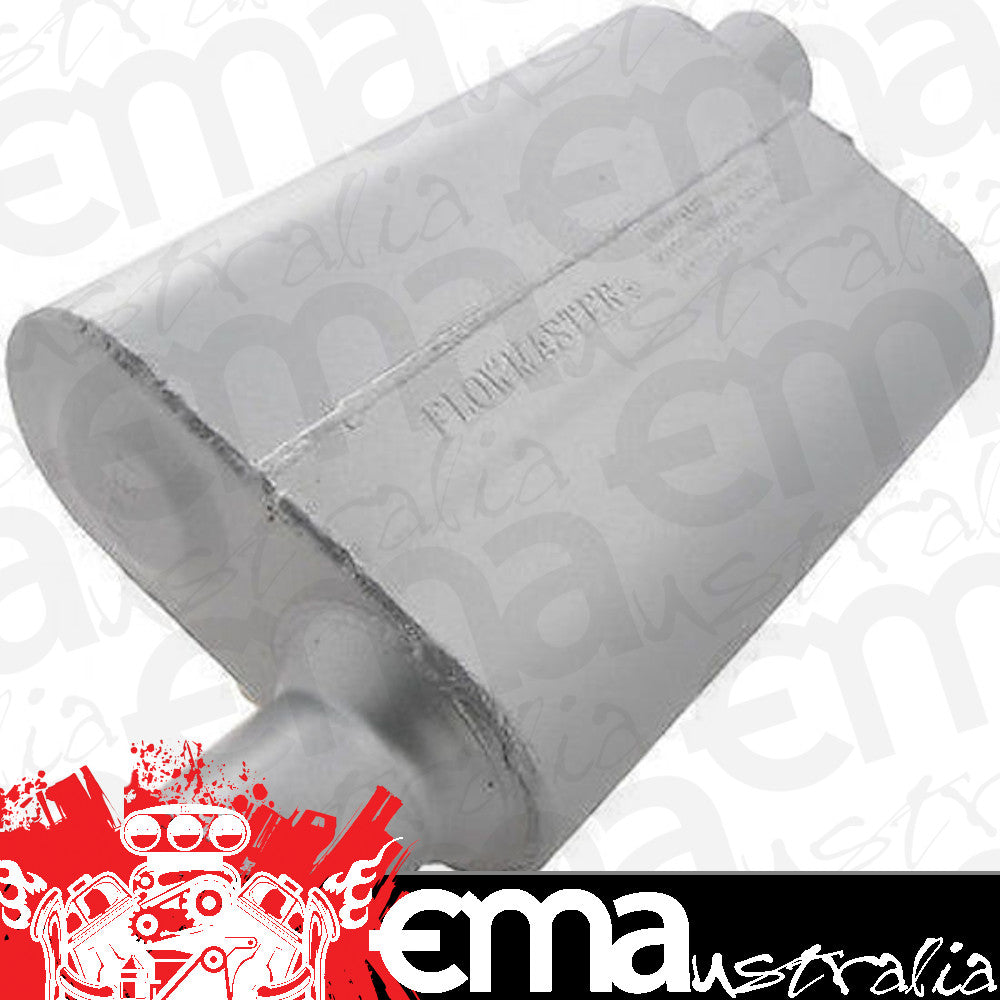 Flowmaster FLO942543 Delta Flow 40 Series Muffler Offset 2.5" In/Offset Out