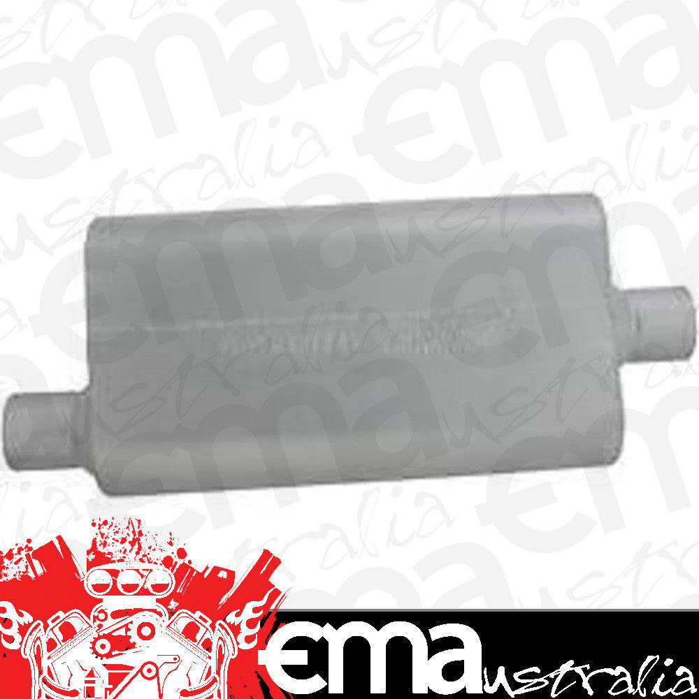 Flowmaster FLO942551 Delta Flow 50 Series Muffler 2.5" Offset In/Center 2.5" Out