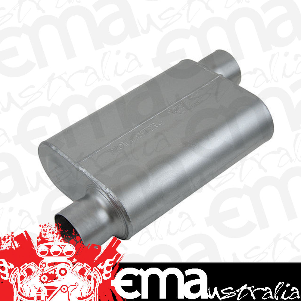 Flowmaster FLO943043 Delta Flow 40 Series Muffler Offset 3" In/Offset Out