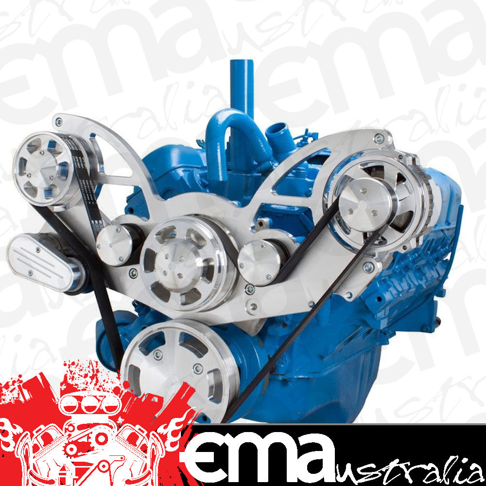 CVF 401-WRAPTOR-ALT Serpentine System for AMC Jeep 304 360 & 401 - Alternator Only - All Inclusive