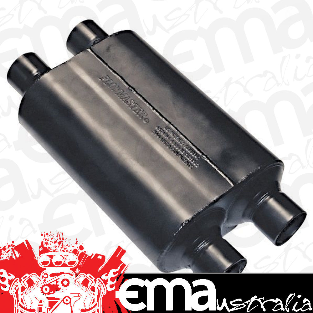 Flowmaster FLO9525454 Delta Flow Super 40 Muffler Dual 2.5" In / Dual 2.5" Out