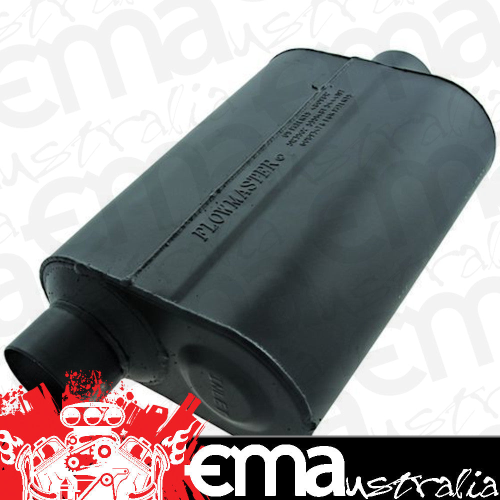 Flowmaster FLO952546 Delta Flow Super 40 Muffler Offset 2.5" In/Centre 2.5" Out