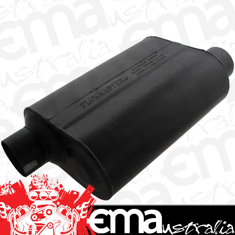Flowmaster FLO953048 Super 40 Series Delta Flow Muffler 3" Offset Inlet / Offset Outlet