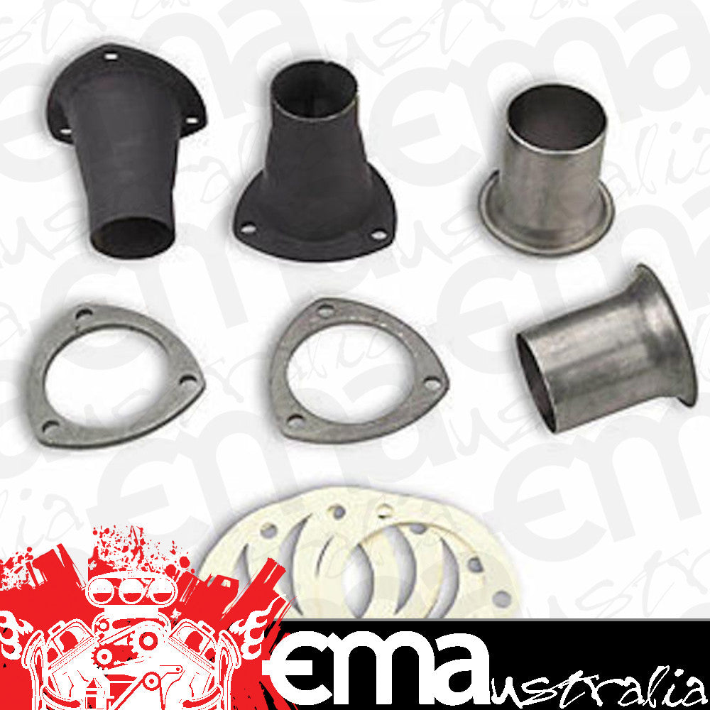 Flowtech Exhaust FLT10011 Flowtech Terminator Reducers 3"-2-1/8" Pair