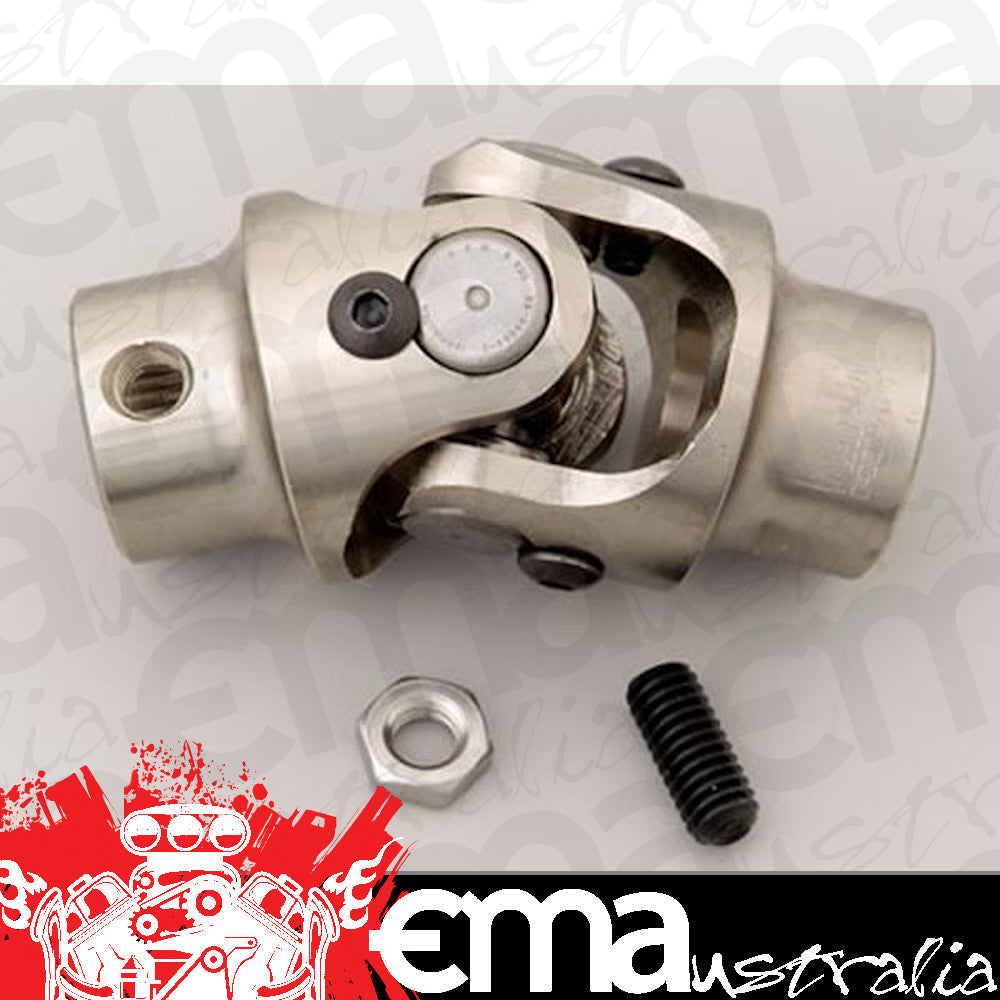 Flaming River FR1701 Billet Steering Universal Joint 9/16"-26 Spline x 3/4" Bore