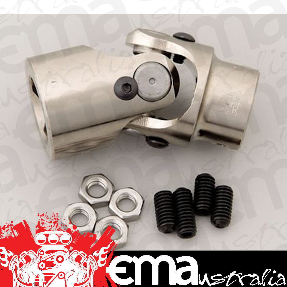 Flaming River FR1717DD Universal Billet Steering Joint 1"DD x 3/4"DD