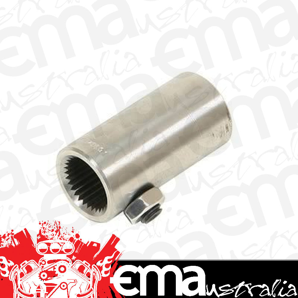 Flaming River FR1944 3/4" SMOOTH X 3/4"-30 (1" OD) STEERING COUPLER