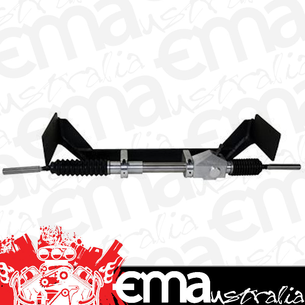 Flaming River FR329RHPLLC 1965-70 MUSTANG RHD MANUAL RACK CRADLE KIT-POLISHED COLLAPSIBLE TILT COLUMN