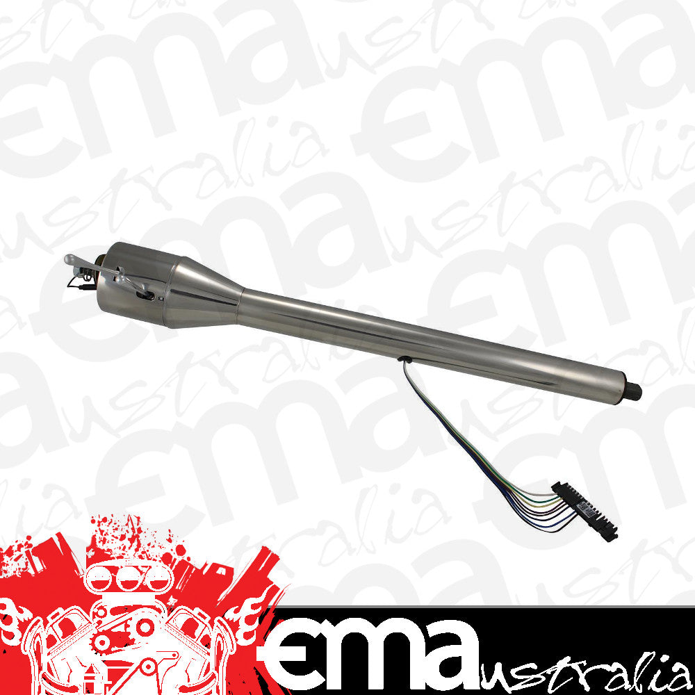 Flaming River FR20002SS 32" FLOOR SHIFT TILT COLUMN W/1-3/4" OD - POLISHED FINISH