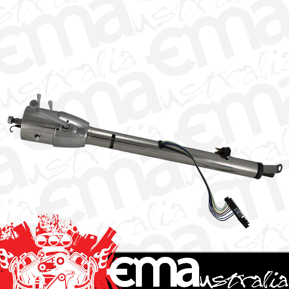Flaming River FR20023SS 1955-56 CHEVY COLUMN SHIFT TILT COLUMN W/NSS - POLISHED FINISH