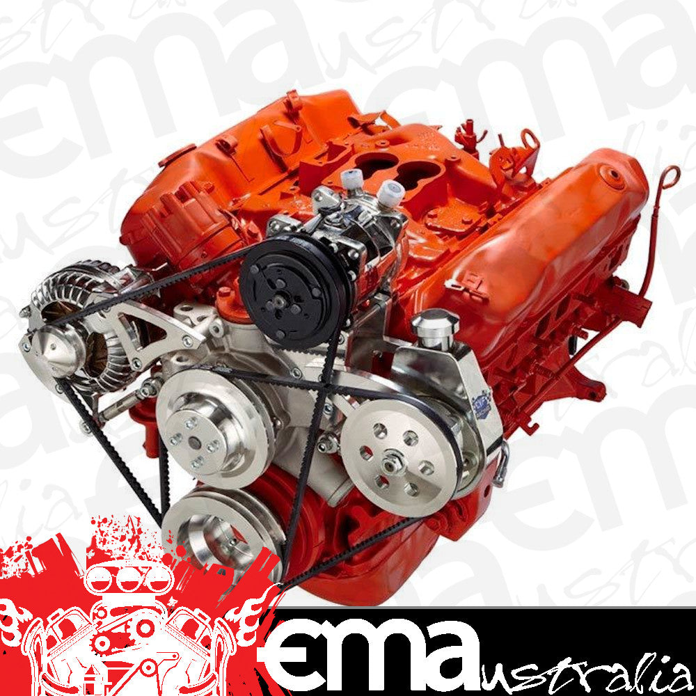 CVF 440-AC-SYSTEM Chrysler Big Block A/C Power Steering & Alternator System 426-440