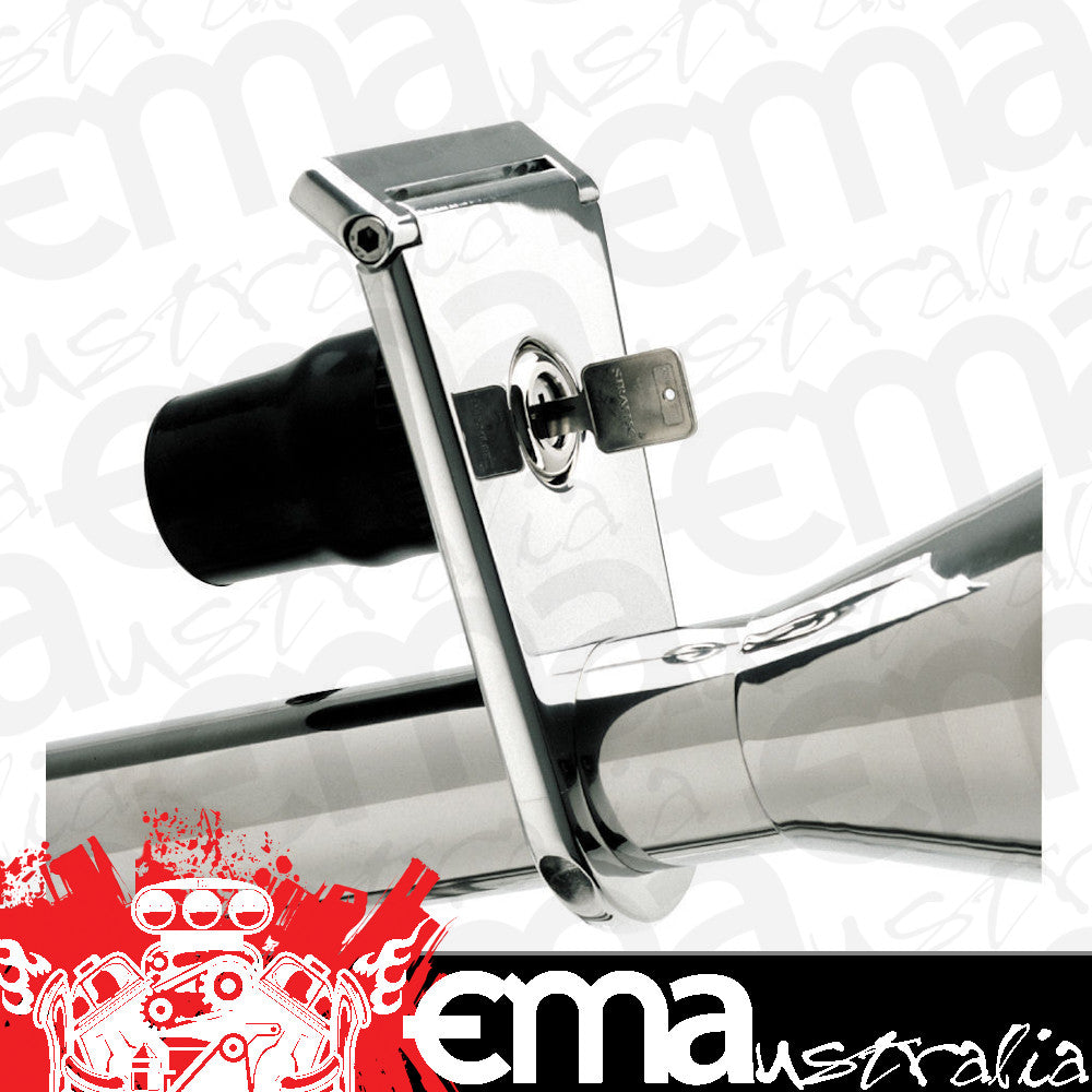 Flaming River FR20109PLKY 4-1/2" POLISHED COLUMN DROP W/IGNITION KEY - 2" DIA.
