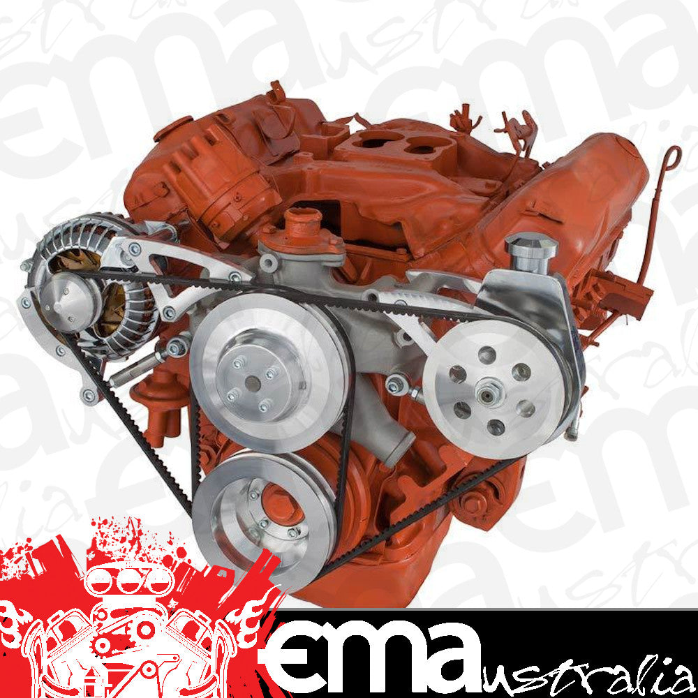 CVF 440-PS-SYSTEM Chrysler Big Block Power Steering & Alternator System 426 440