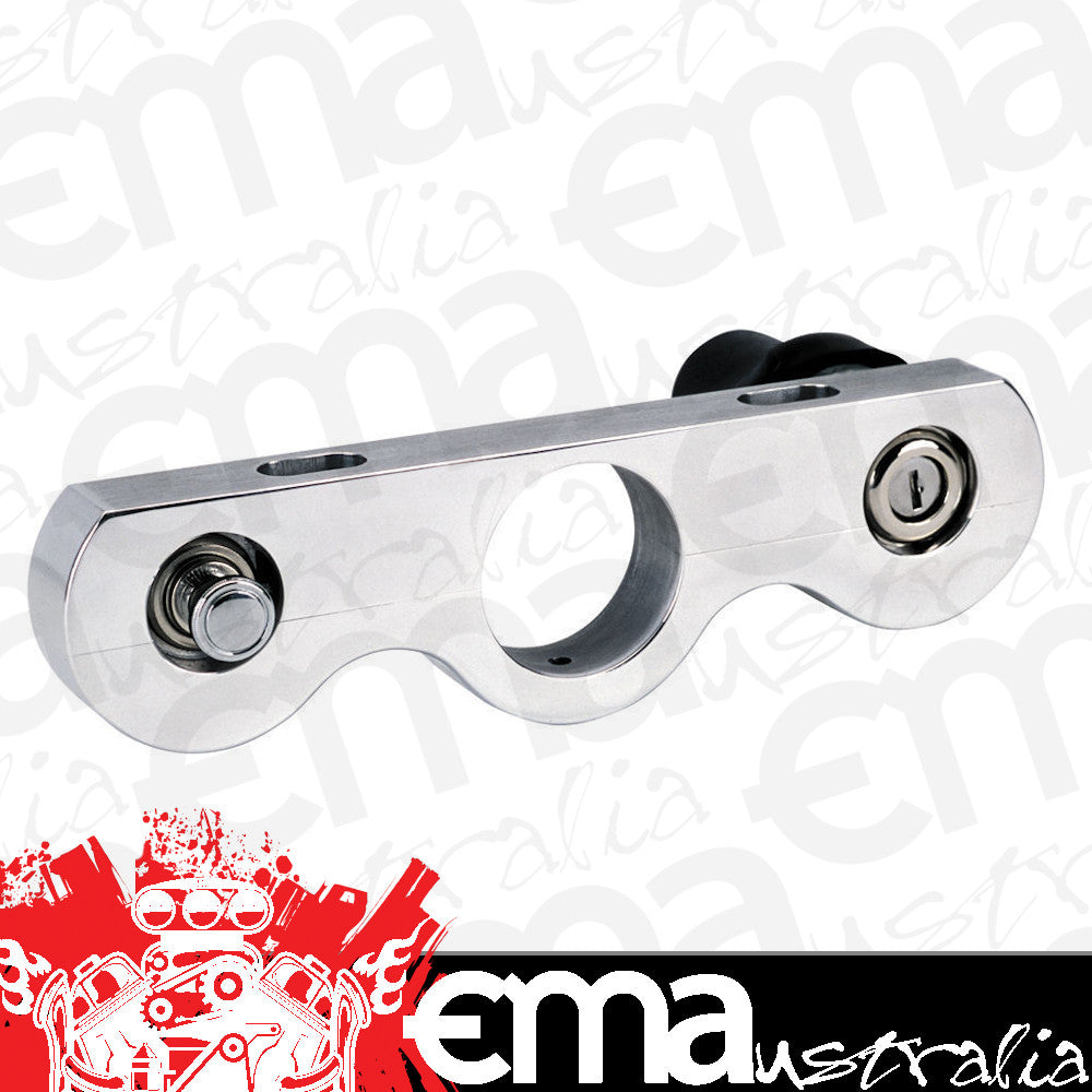 Flaming River FR20114KY-2PL 2" POLISHED COLUMN MOUNT W/IGNITION SWITCH AND 12V ACCESSORY ADAPTER