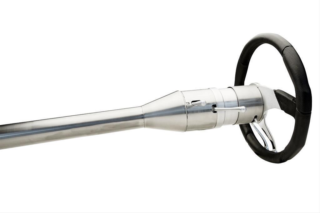 Flaming River FR30008BK Top Hat Tele 32 Length, Telescoping Tilt Steering Column, Black Powdercoat
