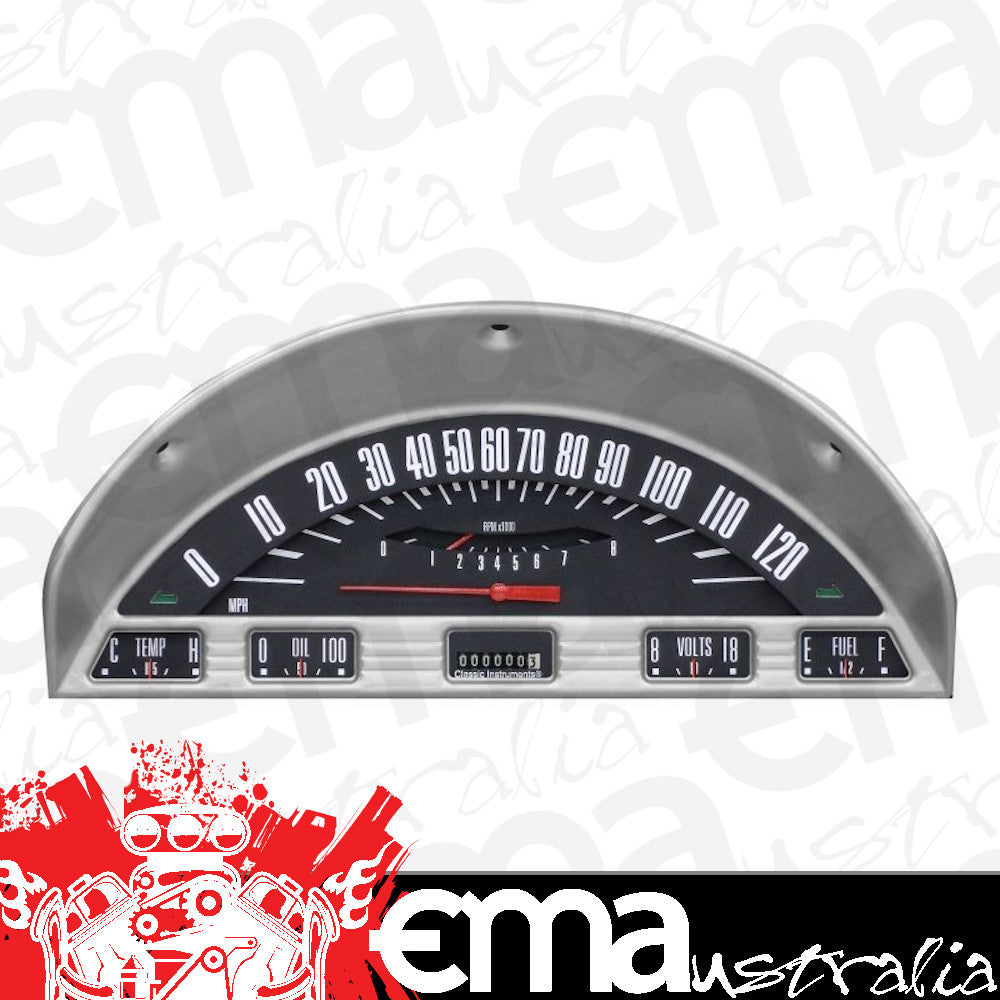 Classic Instruments FT56BT Black 1956 Ford F - 100 Truck Gauge Package