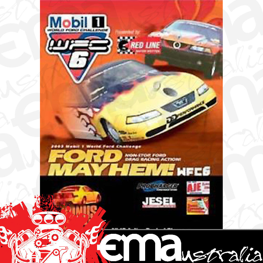 Full Throttle Video FTV40010 Ford Mayhem - World Ford Challenge 6 2 Dvd Set