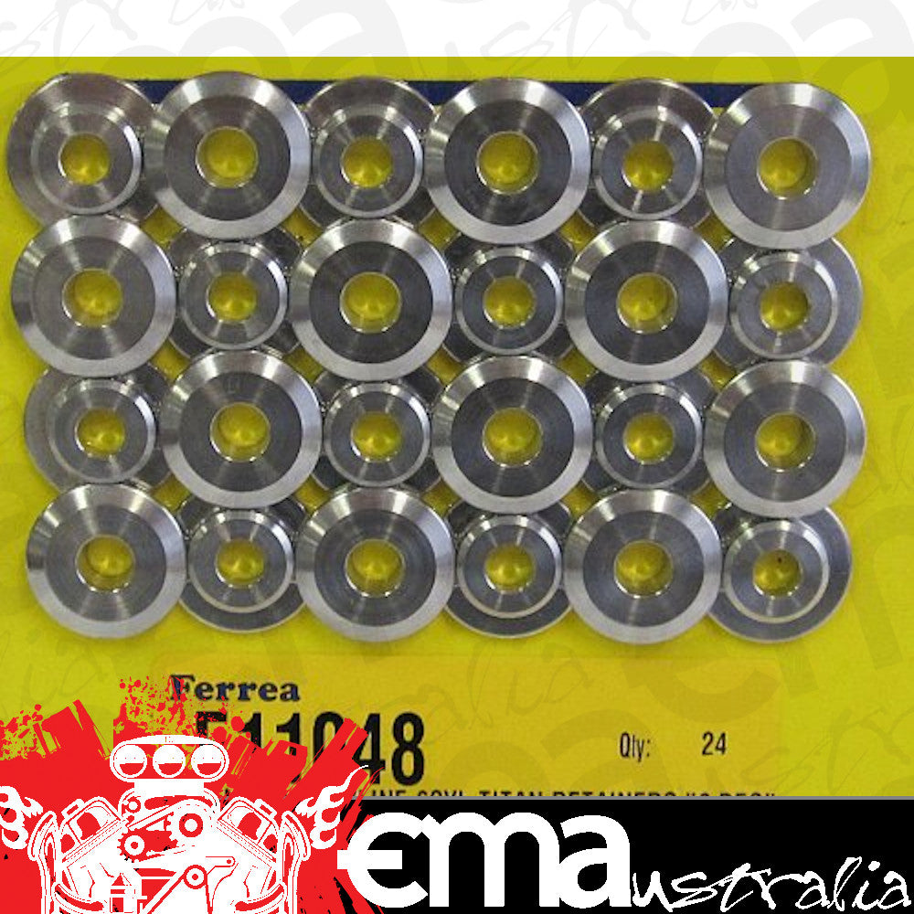 Titanium Retainer (for Nissan Skyline RB25DET 1998-02 (24pk)) (FVE11048-24)