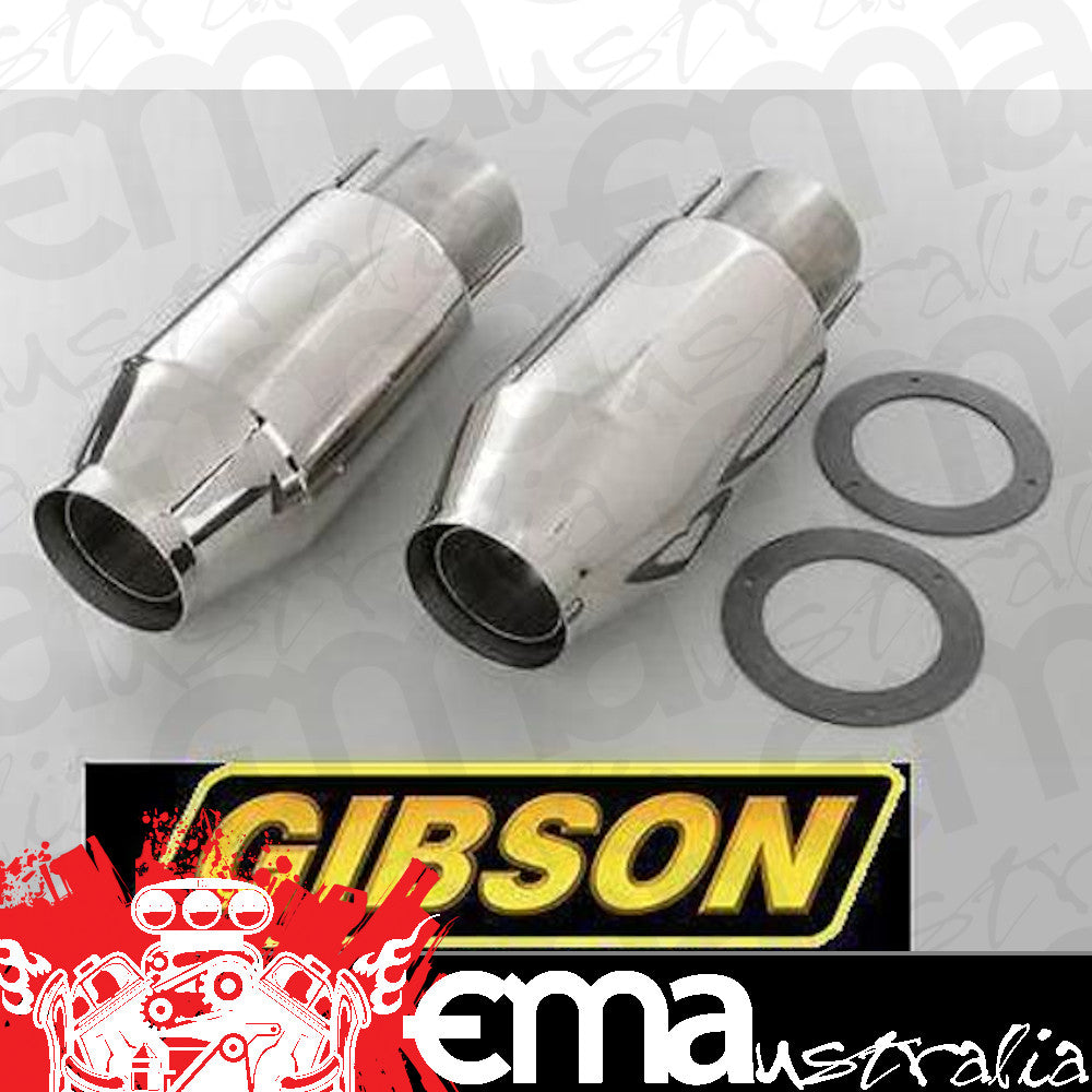Gibson GIB110002 Bullet Marine Mufflers Transom Mount 4" Inlet/5" Outlet