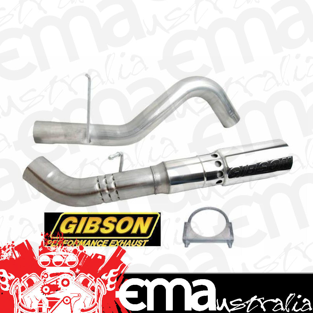 Chevrolet / GMC 6.6L Duramax diesel V8 (see below for full application list) S/S Filter Back Single Exhaust System Chevy Gibson GIB615623