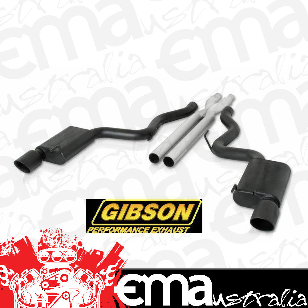 Gibson GIB619013-B Cat-Back Ss Dual Exhaust System Mustang Gt 5.0L V8 2015-17