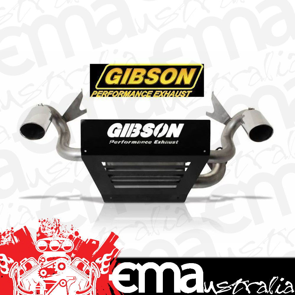 Gibson GIB98025 Polaris Utv Dual Exhaust Stainless Polaris Rzr Xp 1000 Turbo