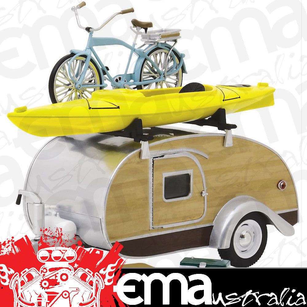 Greenlight GLC-18430-A 1:24 Teardrop Camper Diecast Model