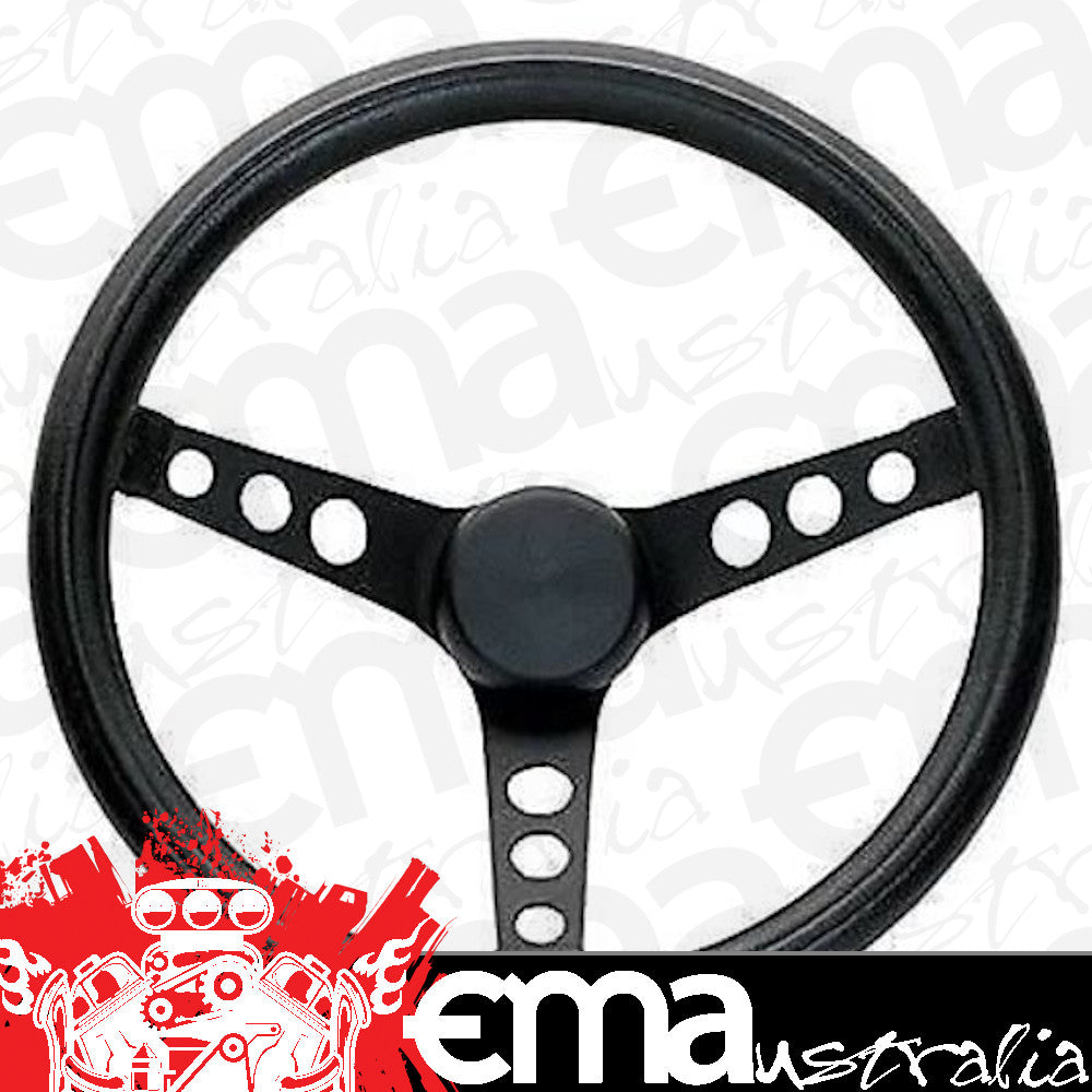 Grant GR338 13.75" Classic Series Steering Wheel Black 3 Spoke/Black Foam Grip