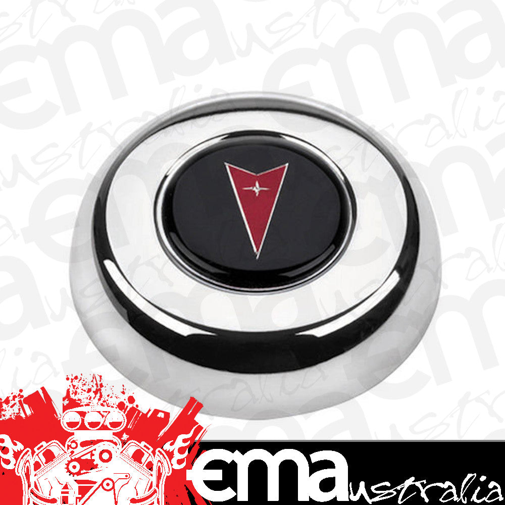 Grant Challenger & Classic Series steering wheels Chrome Pontiac Horn Button for Grant GR5635