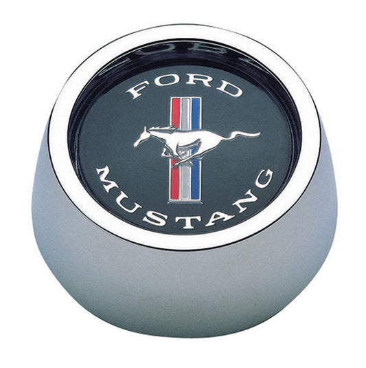 Grant GR5847 Polished Mustang Horn Button suit Classic & Challenger Wheels