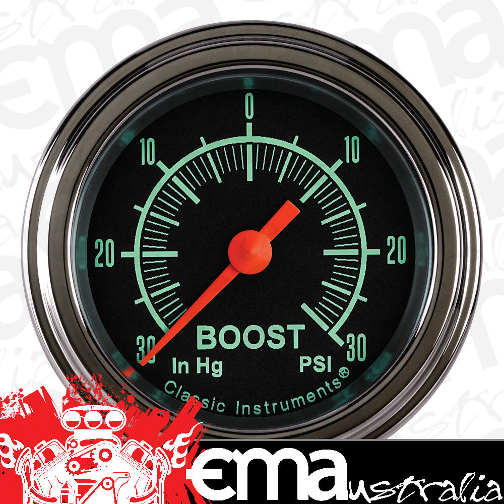 Classic Instruments GS141SLF G-Stock 2-1/8" Full Sweep Electric Boost/Vac