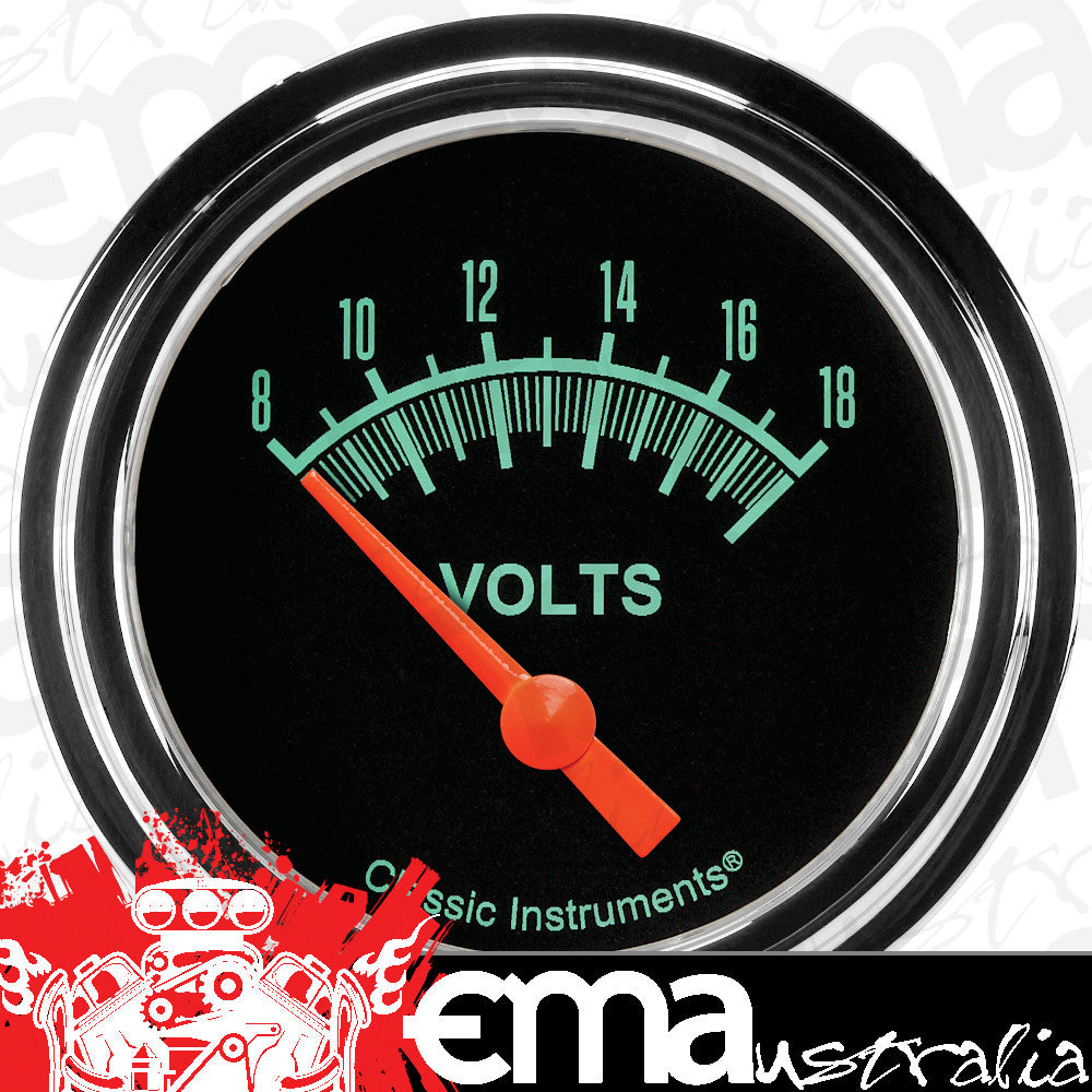 Classic Instruments GS230SLF G-Stock 2 5/8" Volt, Short Sweep