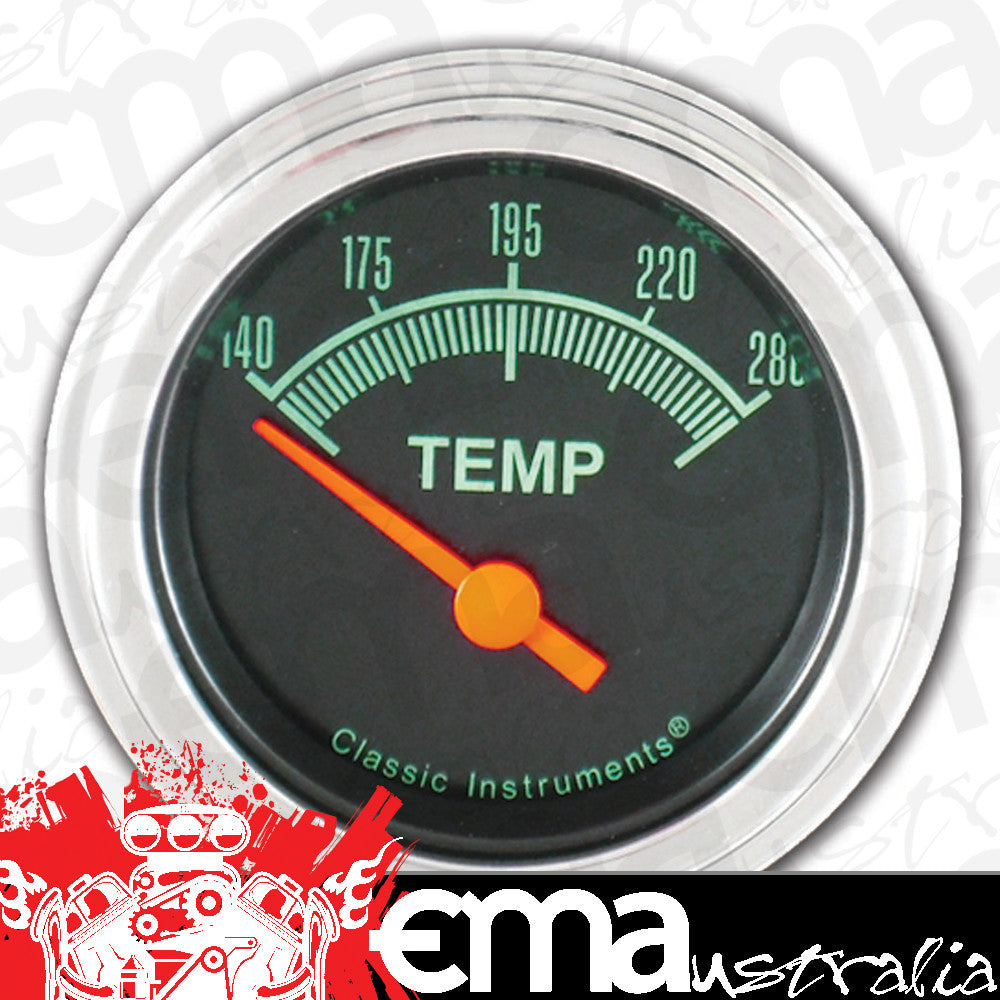 Classic Instruments GS26SLF G-Stock - Water Temp Gauge 2-1/6"