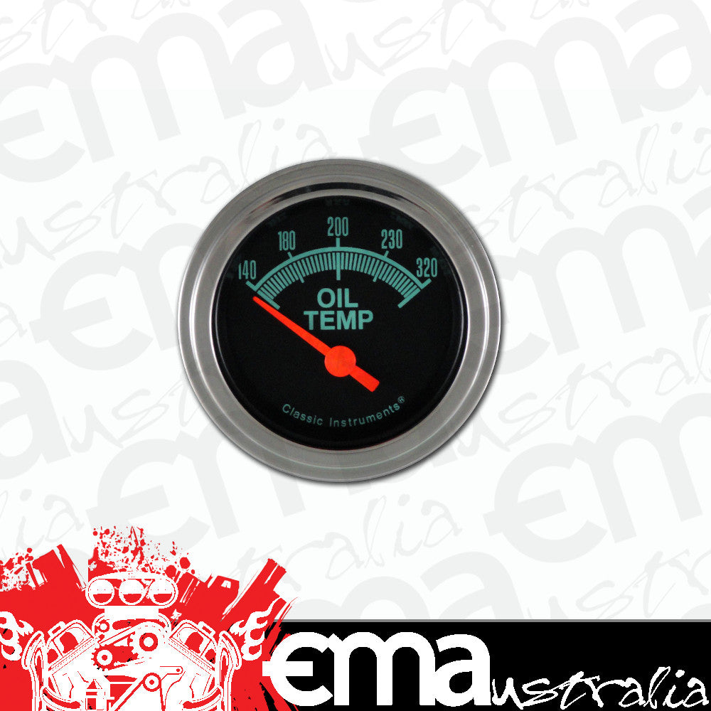 Classic Instruments GS28SLF G-Stock - Oil Temp Gauge 2-1/6"