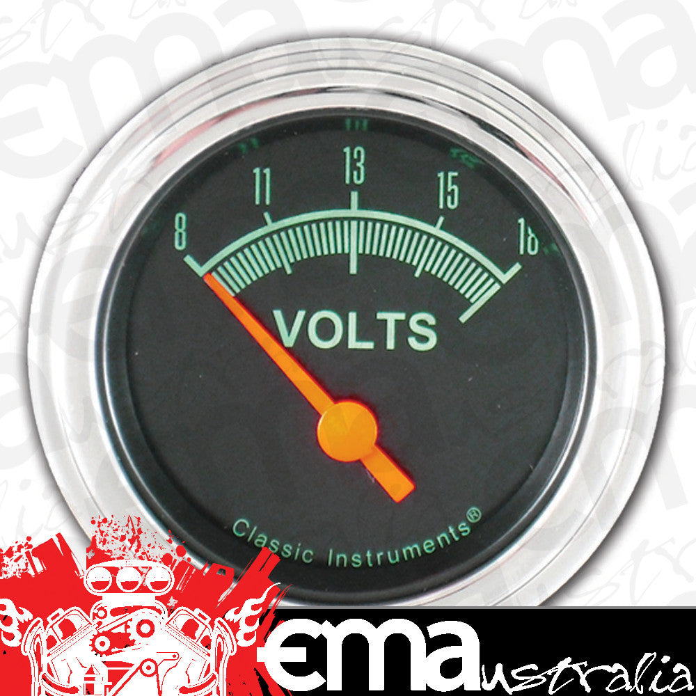 Classic Instruments GS30SLF G-Stock - Volt Gauge 2-1/8"