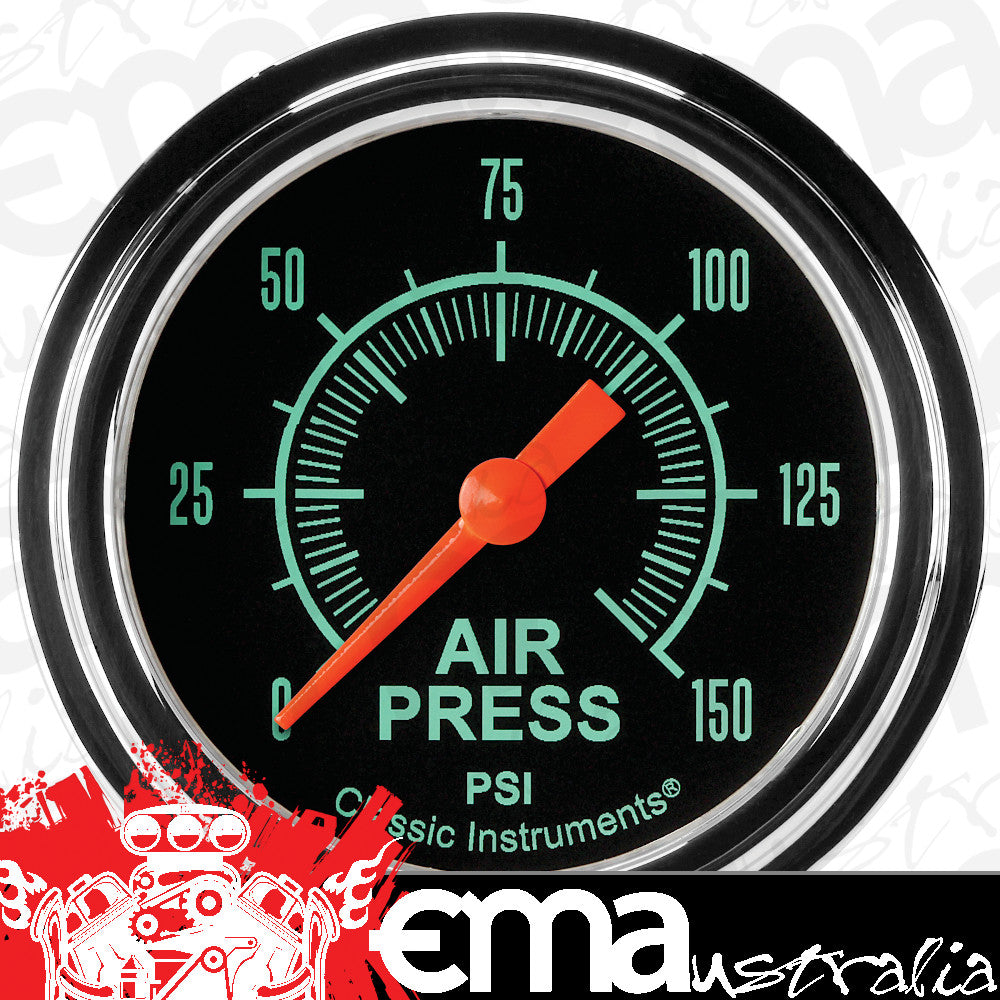 Classic Instruments GS318SLF G-Stock 2 5/8" Air Pressure Gauge