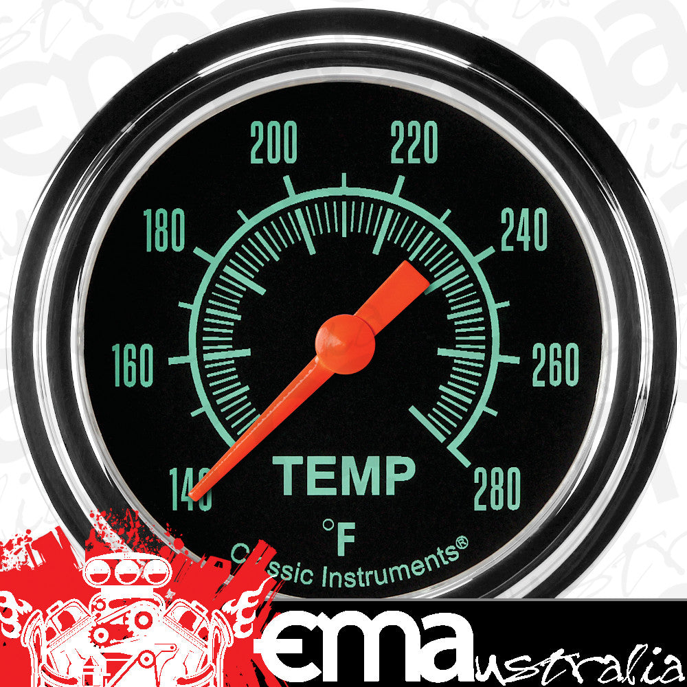 Classic Instruments GS326SLF G-Stock - Water Temp Gauge Full Sweep 2-5/8"