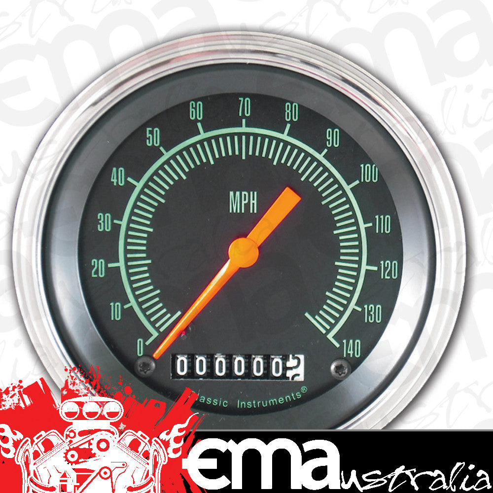 Classic Instruments GS55SLF G-Stock 3-3/8" Speedometer 140 MPH