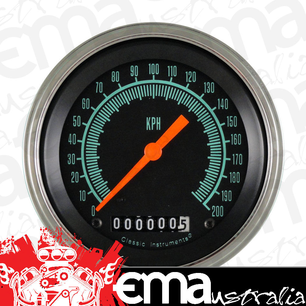Classic Instruments GS59SLF G-Stock - Speedometer Gauge 3-3/8" (stock KPH)