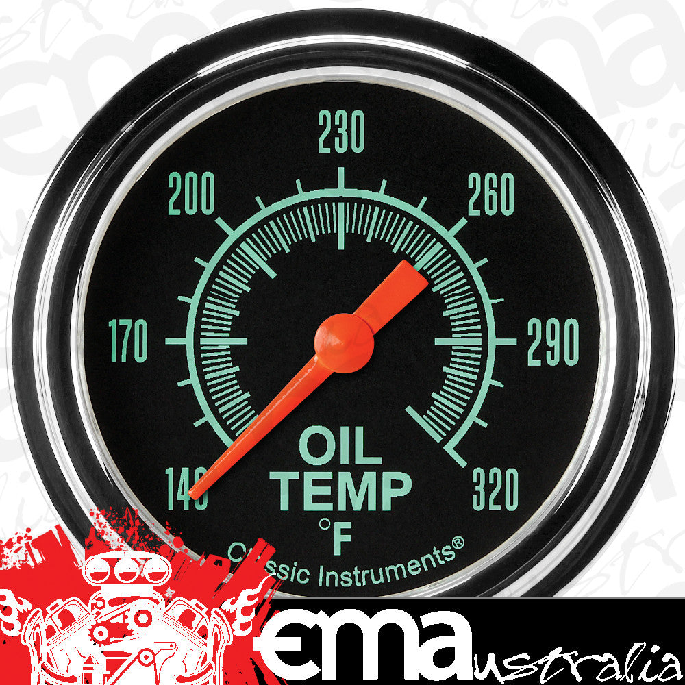 Classic Instruments GS328SLF G-Stock 2 5/8" Oil Temperature Gauge