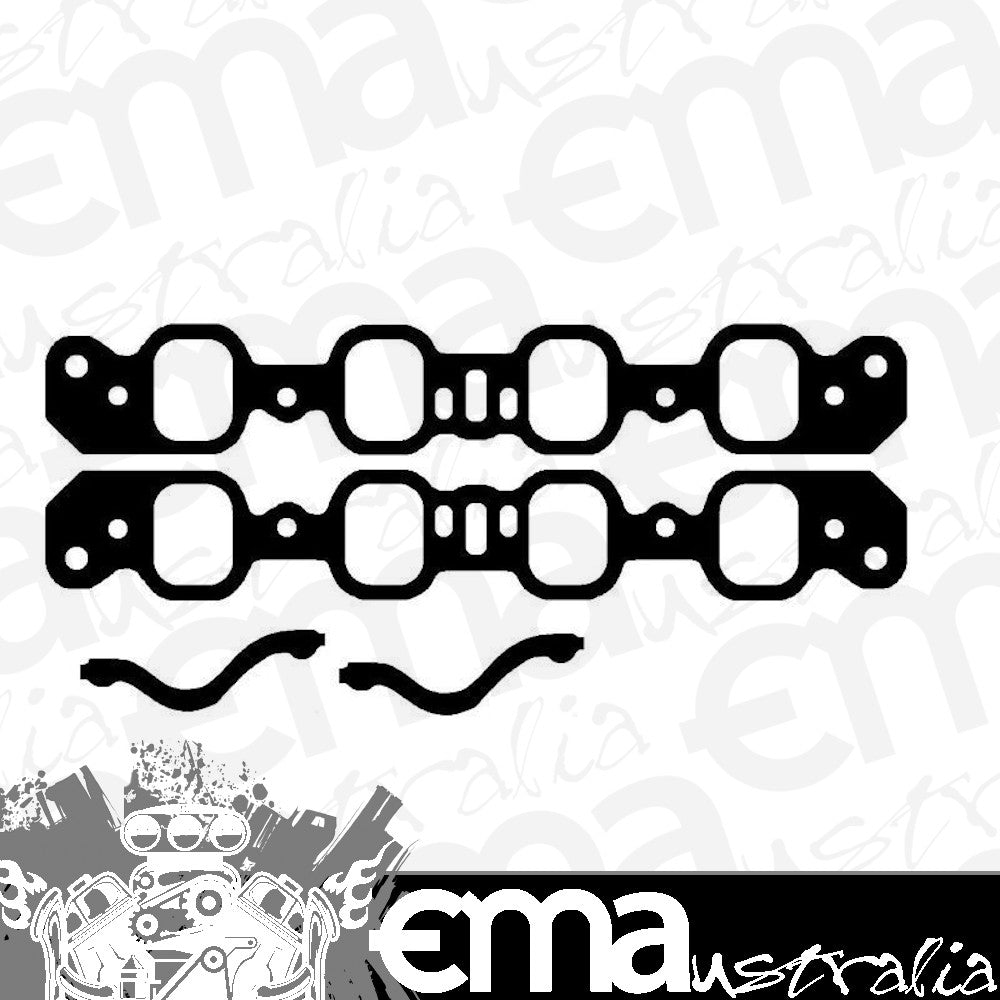 Suit Ford Cleveland 351 C.I.D. V8. (4V Heads) Enduratec Intake Manifold Gasket Set 351C Endurotec GSHA295LPE