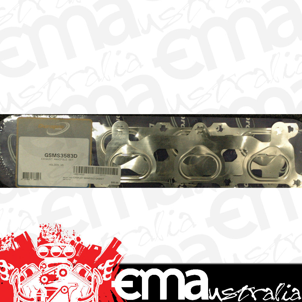 Holden VE-VZ Commodore V6 Allotec engine Enduratec Exhaust Manifold Gasket Kit Endurotec GSMS3583D