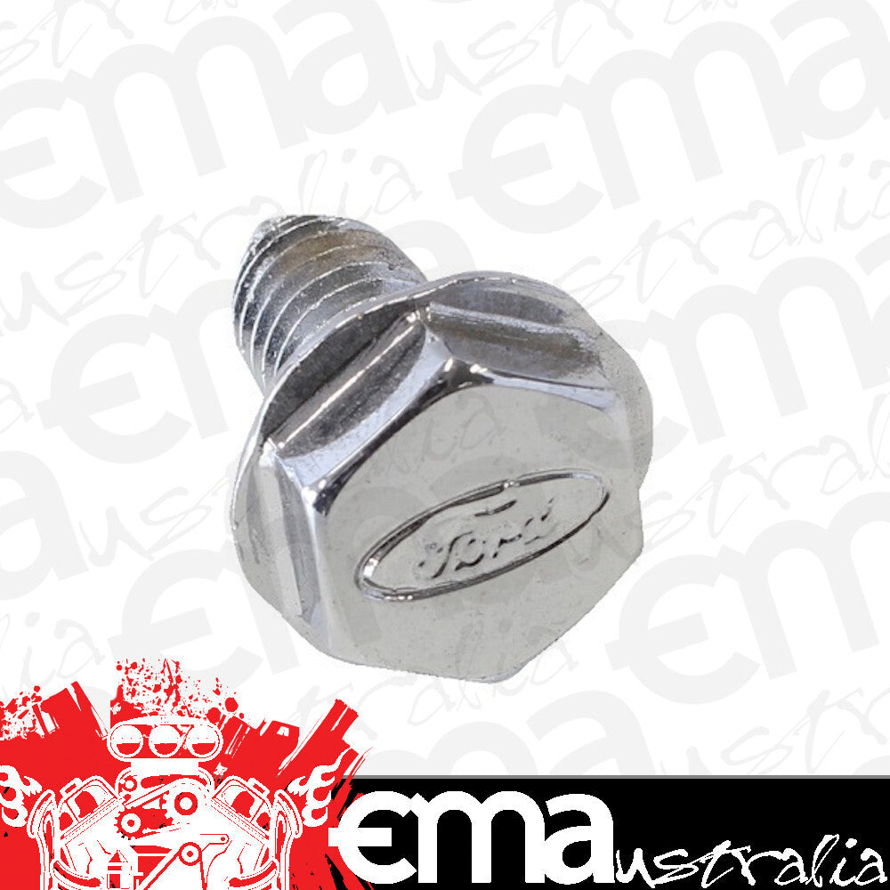 Gardner Westcott GW11-88276 S/S Hex Body Bolts 5/16" x 13/16" w/ Ford Oval Logo