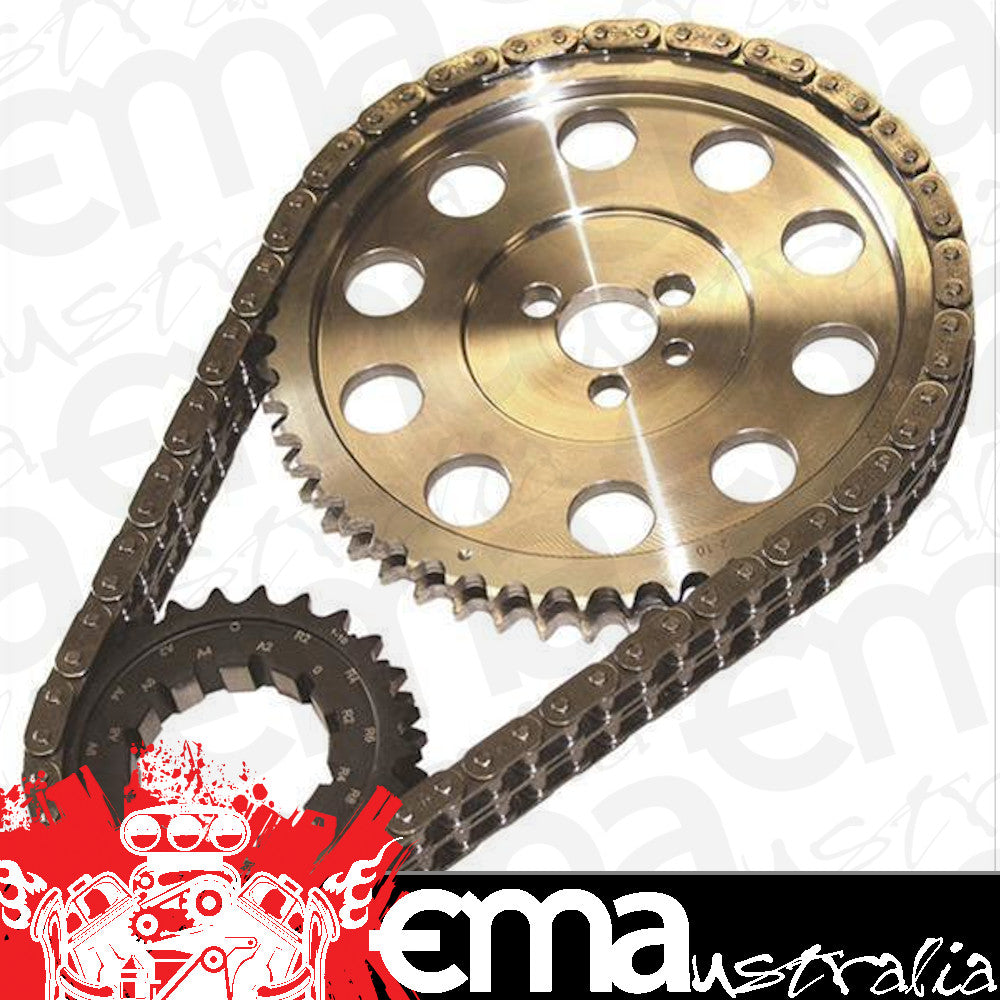 Howards Cams HC94308 Chev Small Block Double Roller Billet Steel Timing Set