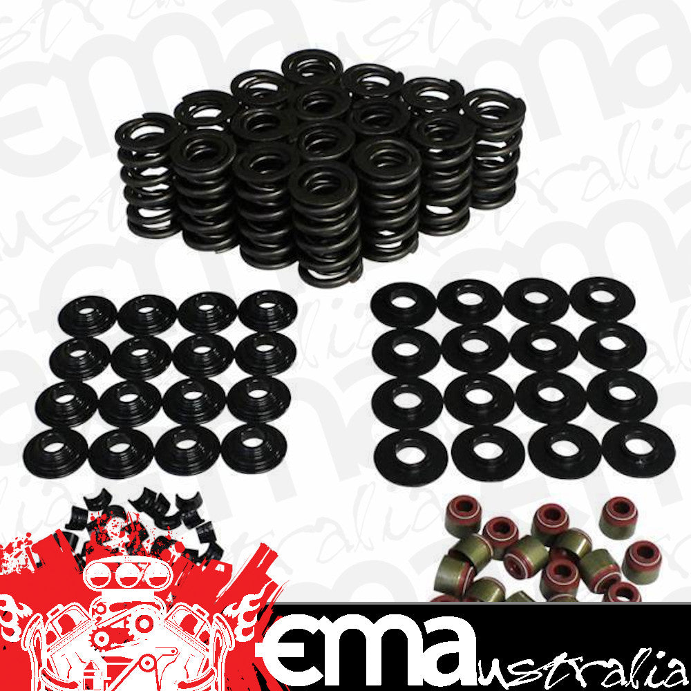 Howards Cams HC98118-K1 GM Gen Iii 1.305 Dual 7 Deg Valve Spring & Retainer Kit